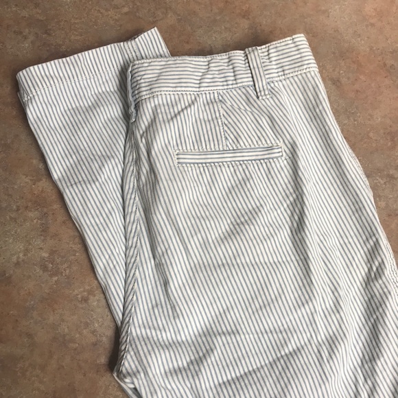 GAP girlfriend khaki pants bleached railroad - Picture 10 of 10